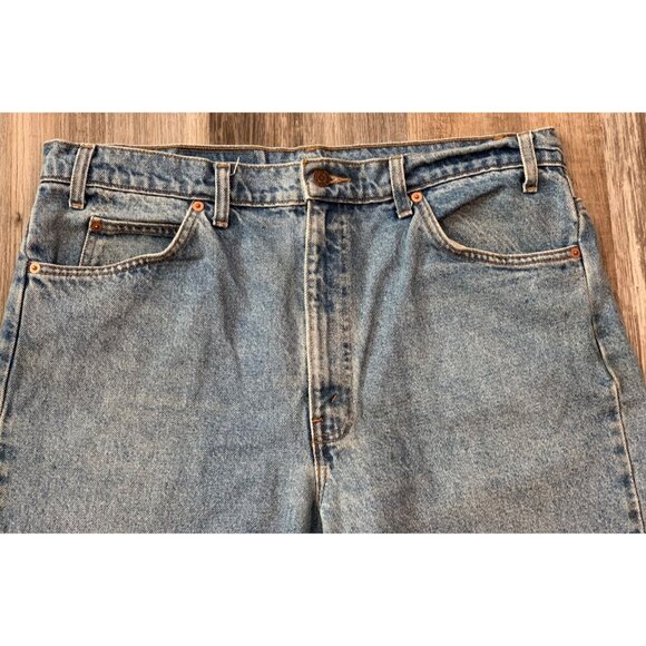Levi's 505 Jeans Mens Size W38 X L30 Blue Denim Cotton Regular Fit Straight Leg - Picture 3 of 13